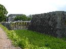 駒姫と縁がある山形城の本丸石垣・空掘